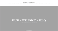 Desktop Screenshot of lordwargrave.com